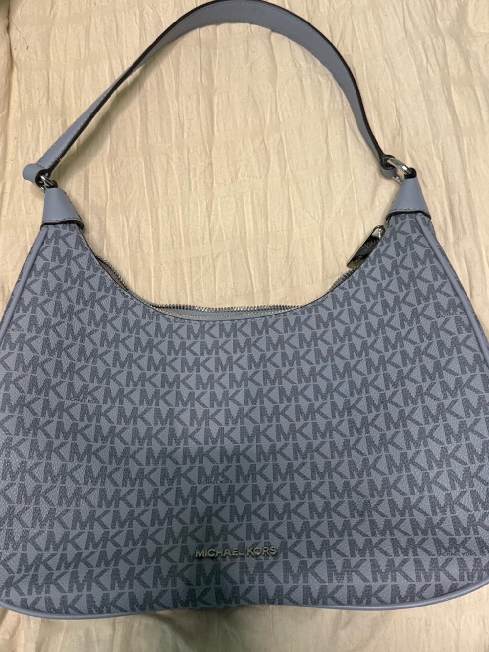 Michael Kors Signature Logo Hobo Shoulder Bag
